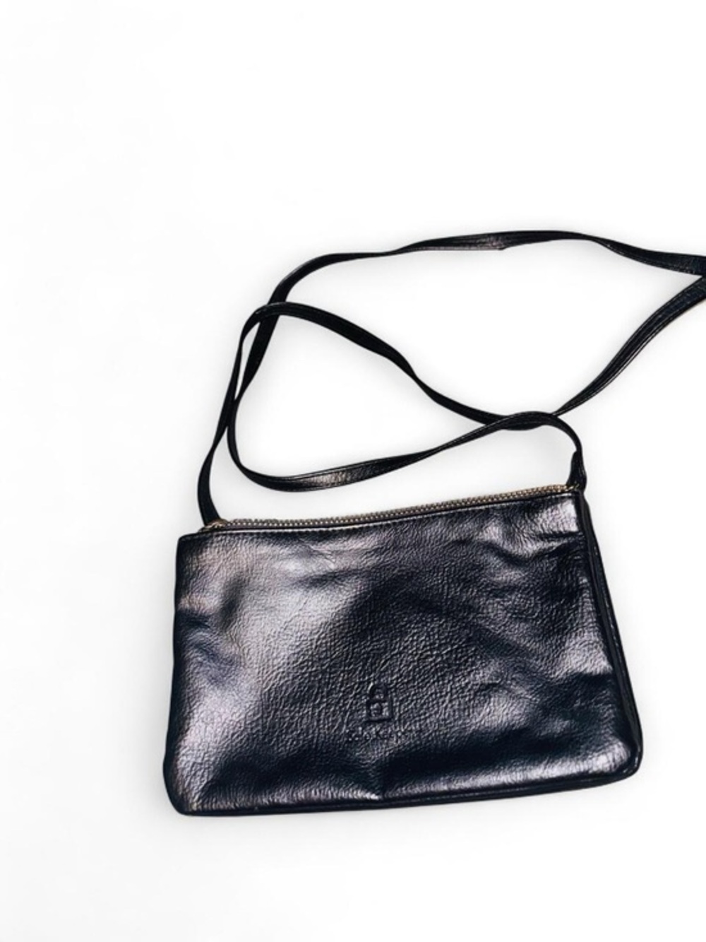SAFE KEEPER Small Leather Crossbody Bag